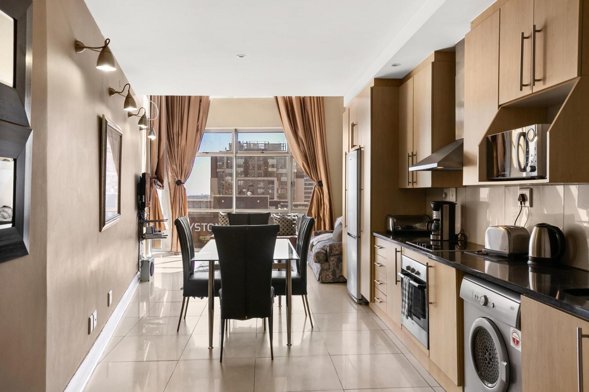Hydro Park Residences In Sandton With Generator جوهانسبورغ المظهر الخارجي الصورة